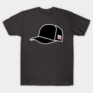 Trucker Hats Black Graphic T-Shirt